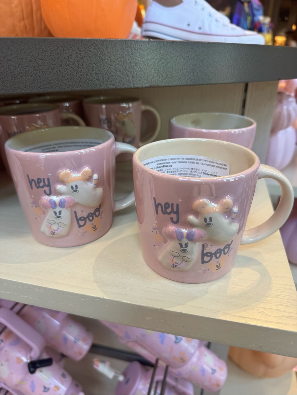 Disney “Hey Boo” Cutie Ghost Pink Mug - Picture 4 of 15